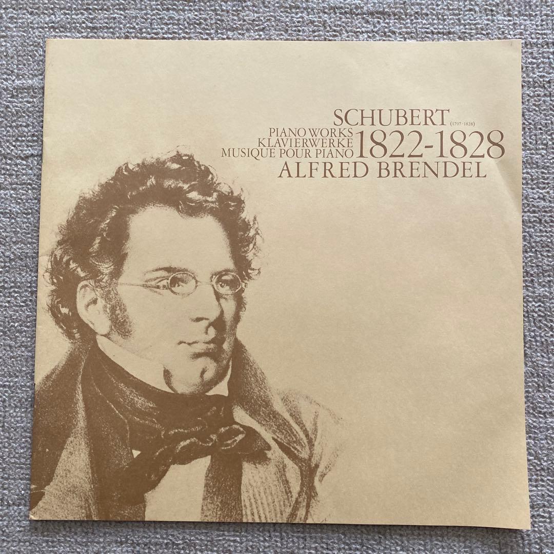見本盤〉8LPシューベルト ピアノ作品集1822〜1828ブレンデル(ピアノ