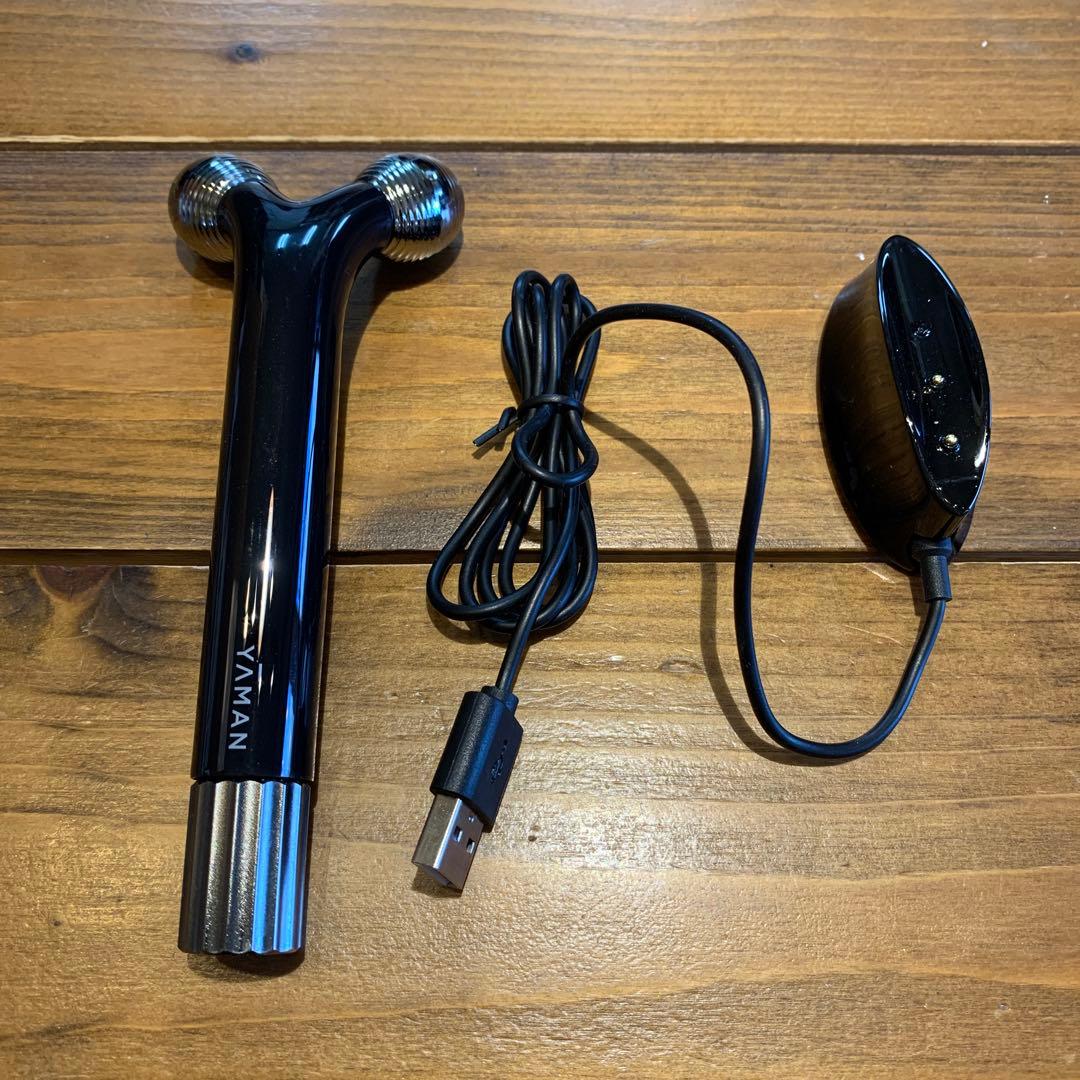 ヤーマン ATMAN USB充電式美顔ローラー ブラック ヤーマン ATMAN USB充電式美顔ローラー ブラック ヤーマン ATMAN USB