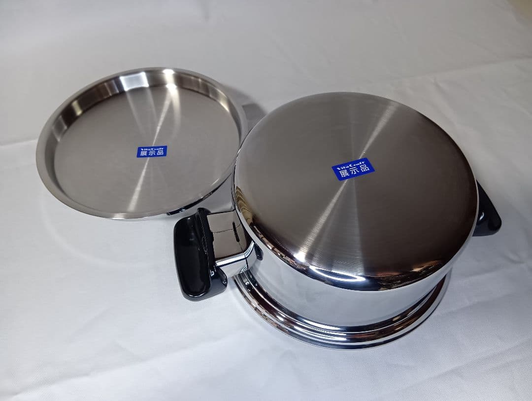 新品 未使用 展示見本品 ビタクラフト ウルトラカパー　両手ナベ　3.0L