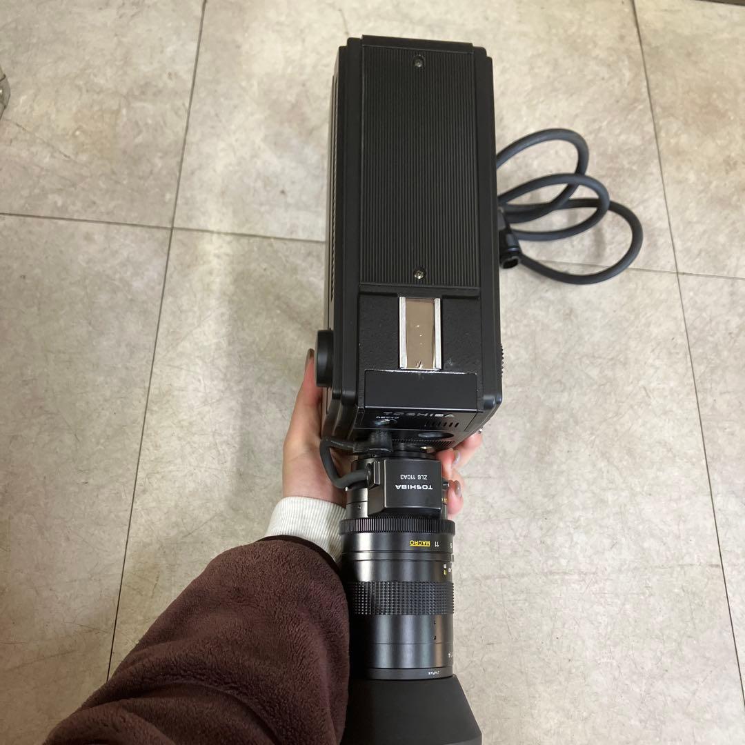 C-4 【希少当時物】東芝 カラービデオカメラ IK-2300 ハードケース付き