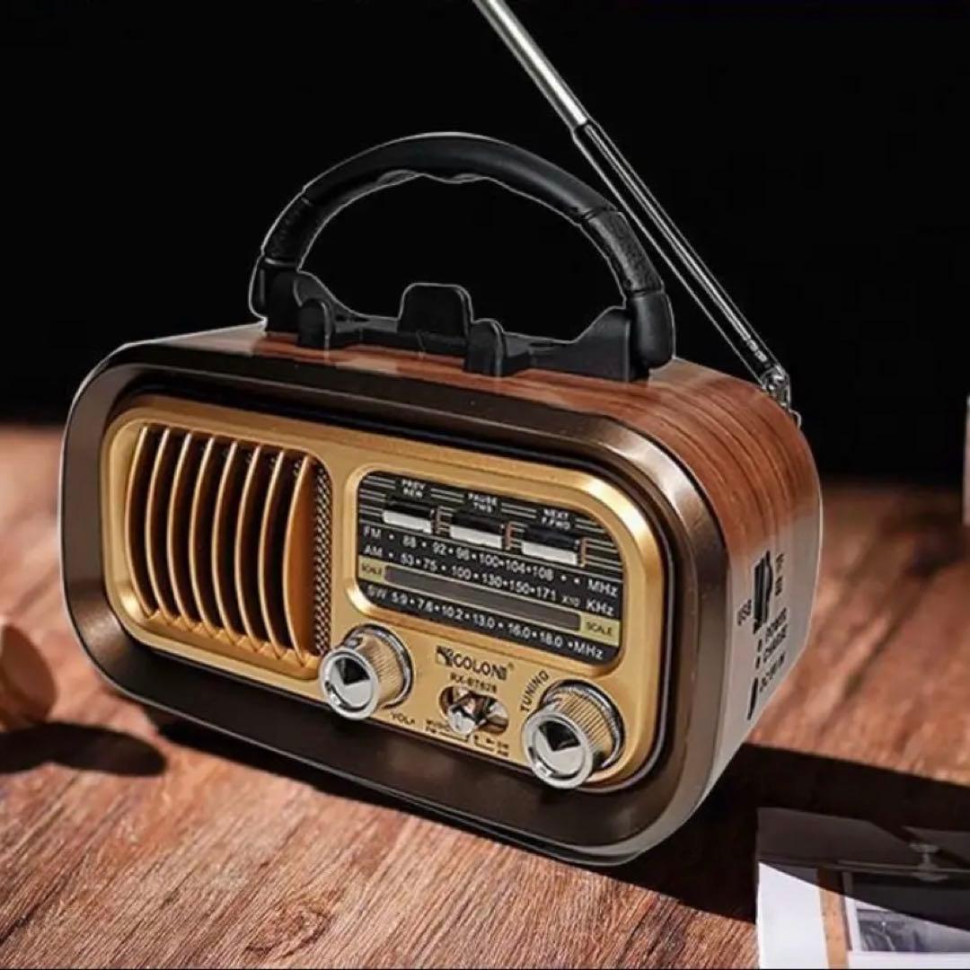 US直輸入 Falloutラジオ短波AM/FM/SW 3波段ラジオ/BT