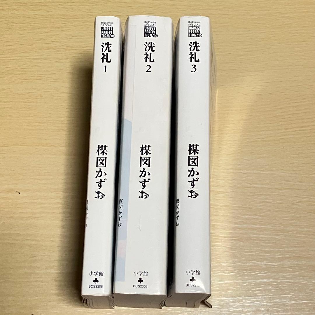 初版】 洗礼 全3巻 楳図かずお 楳図パーフェクション！ - メルカリ