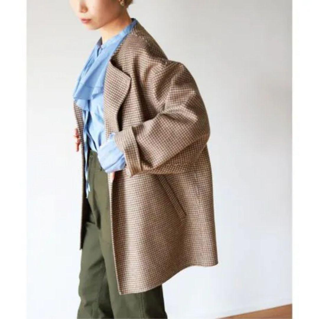 美品✨『SLOBE IENA』ハミルトン リバー ウール ショート コート F