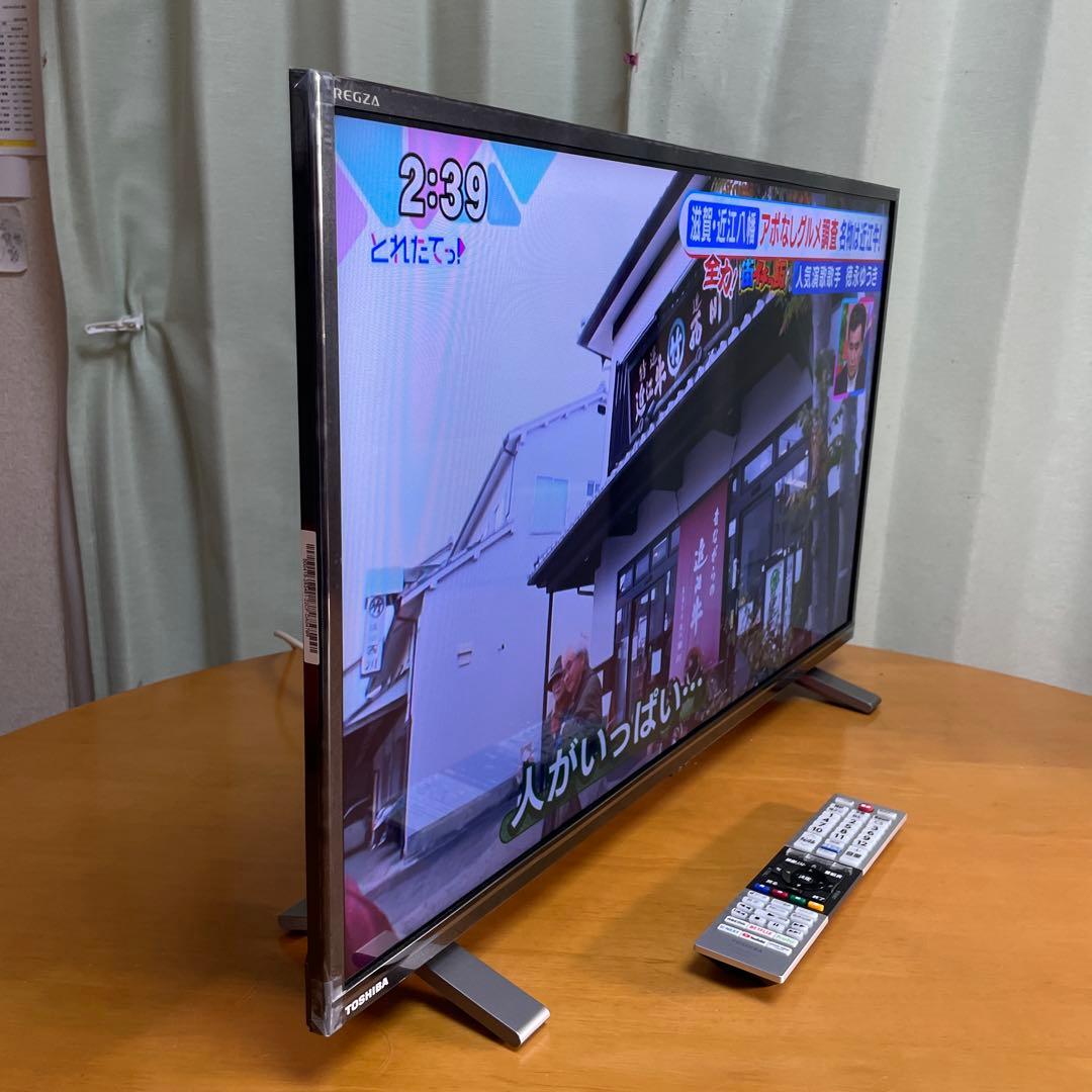 東芝2023年32V型レグザ液晶テレビ ネット動画/裏録対応 極美品