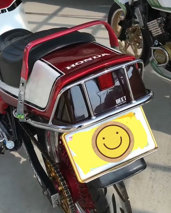 CBX テールガードwithタンデムバー ジェイド 使用 ワンオフ品 - メルカリ