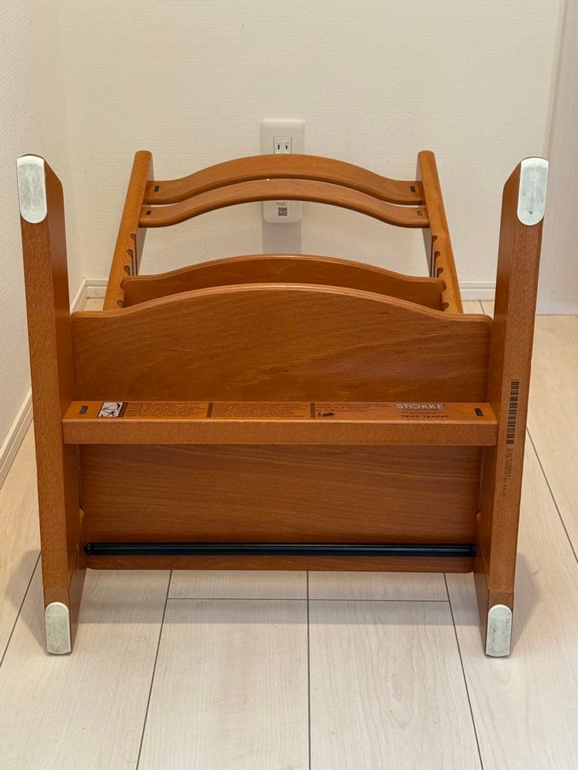 極美品 ストッケ トリップトラップ シリアル3 ブラウン 現行セット対応