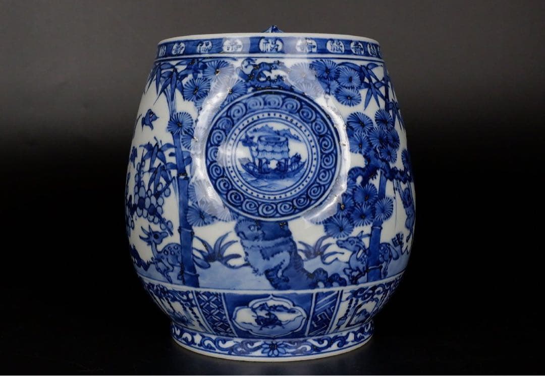 宮川香齋 真葛 祥瑞写水指 共箱 淡々斎書付 京都 茶道具 真作保証