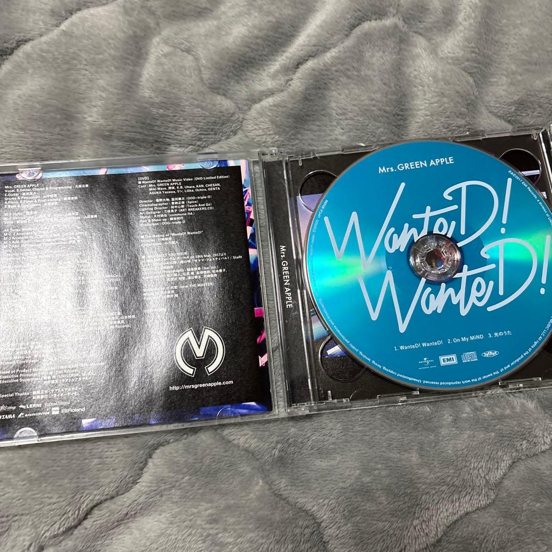 Mrs. GREEN APPLE WanteD! WanteD! 初回限定盤CD - メルカリ