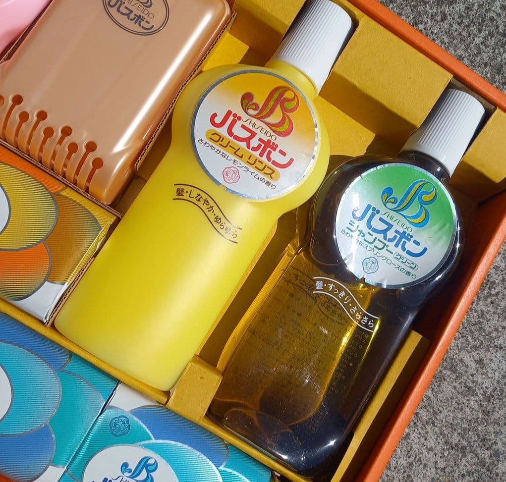 お値引き不可【未使用品】昭和レトロ資生堂バスボンギフトセット