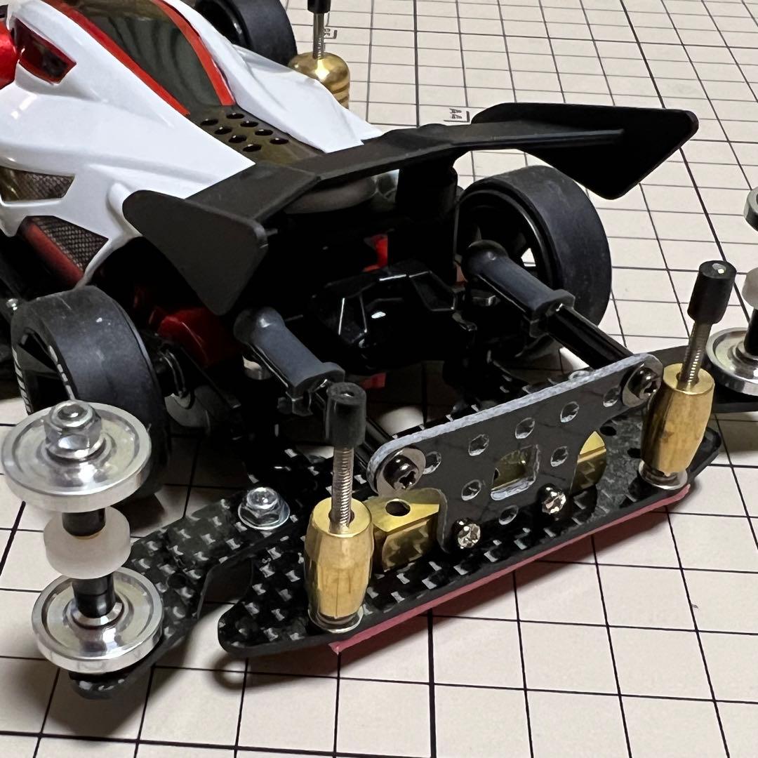ミニ四駆 完成品 【B-MAX対応 FM-Aシャーシ】デュアルリッジjr - メルカリ