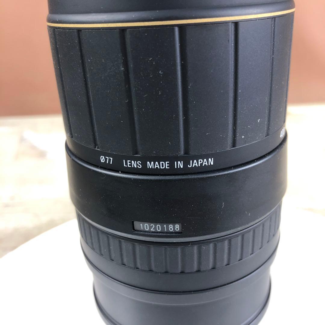 SIGMA 望遠レンズ135-400mm F4.5-5.6 D 絞り4.5〜32