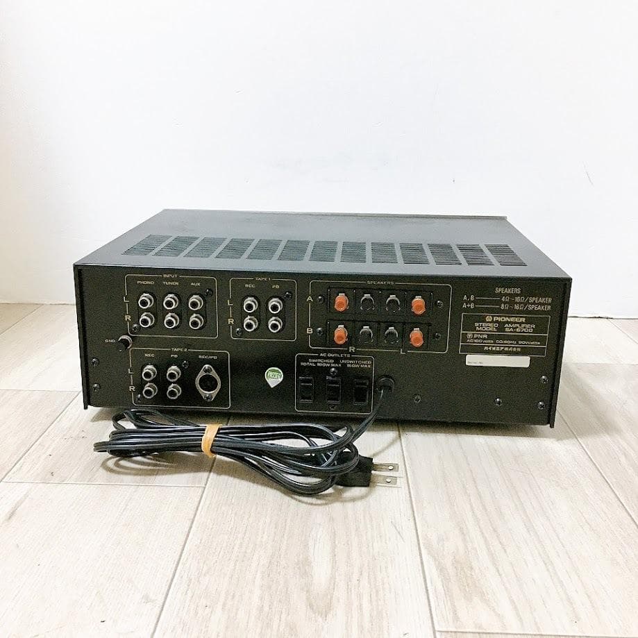 PIONEER SA-6700 75年製 プリメインアンプ ステレオアンプ - メルカリ