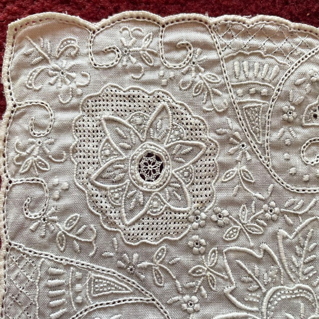 値下げ 希少 汕頭 スワトウ 手刺繍ハンカチ 年代物 - メルカリ