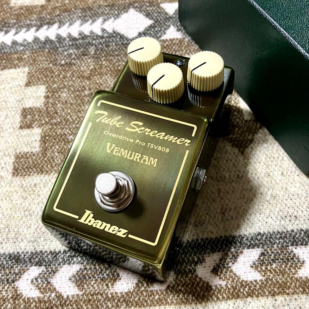 TSV808 Tube Screamer VEMURAM Ibanez 美品 NAMM2019:エフェクター】-Ibanez-Ibanez×Vemuram夢のコラボレーション