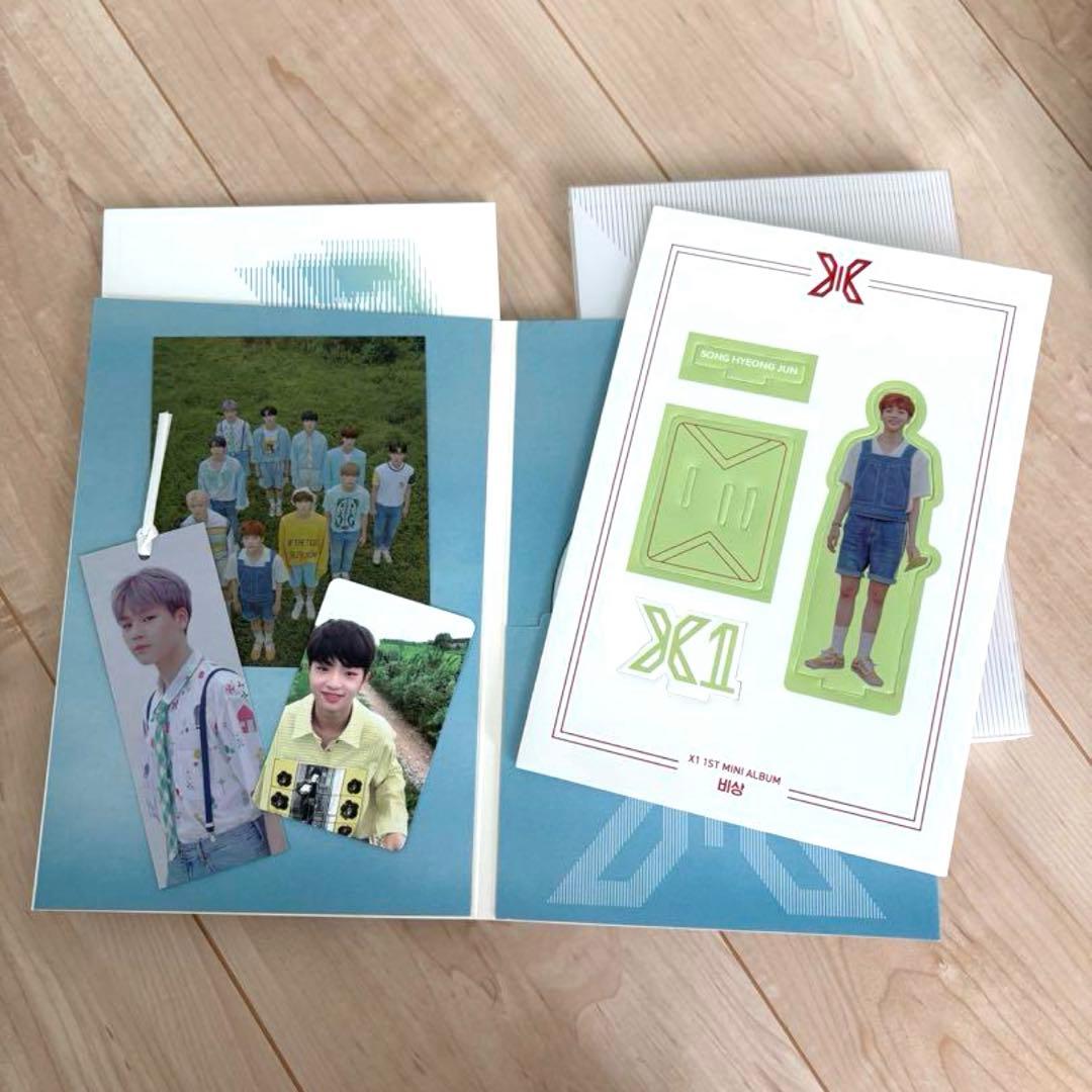 X1 ファンクラブキット デビューアルバム