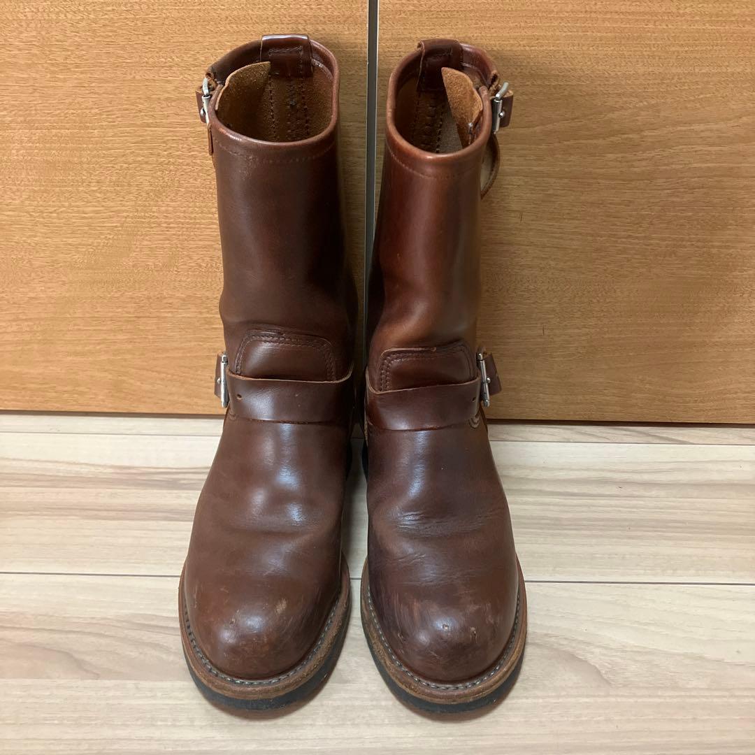 J*E様 限定品 RED WING SHOES エンジニアブーツ 5D ブラウン - メルカリ