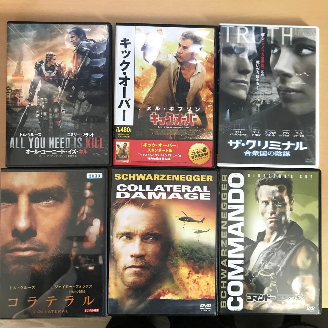 洋画 DVD アクション系 30本セット - メルカリ