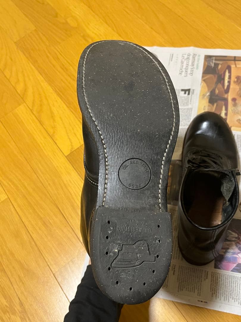 【廃盤】Red Wing レッドウィング 9160 黒 ブラック 27.5cm