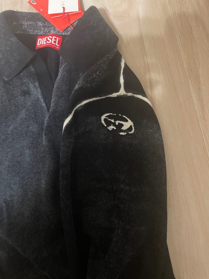 深水光太着用)DIESEL K-Lorenzo ニットポロシャツ - メルカリ