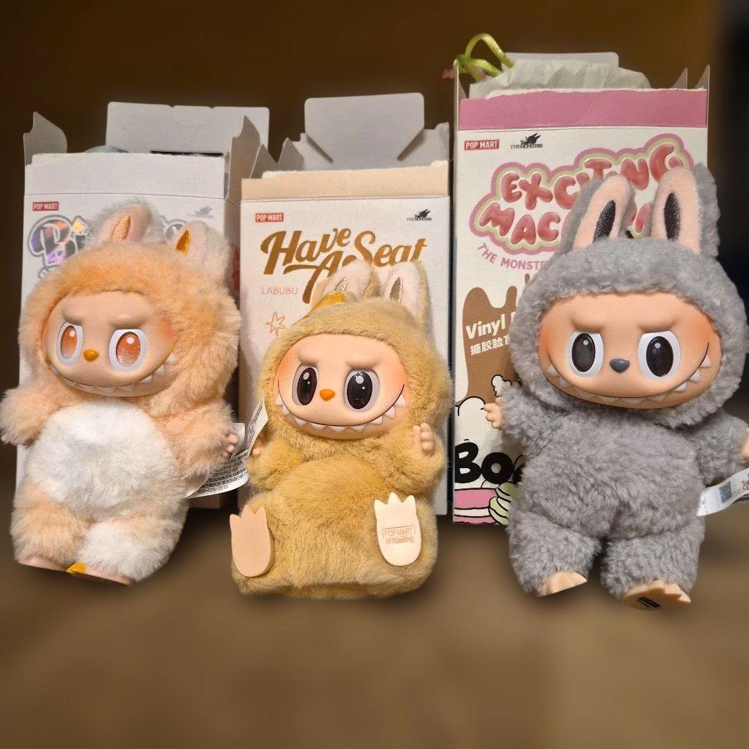 ☆正規品☆POP MART☆ラブブ☆3体セット☆マカロン☆ハブアシート