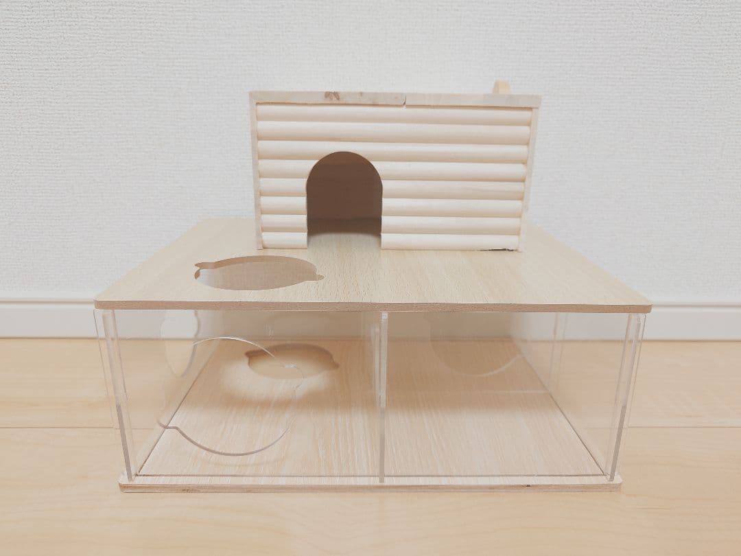 Ruexue ハムスターケージ 小動物ゲージ 75x47x43cm 飼育セット