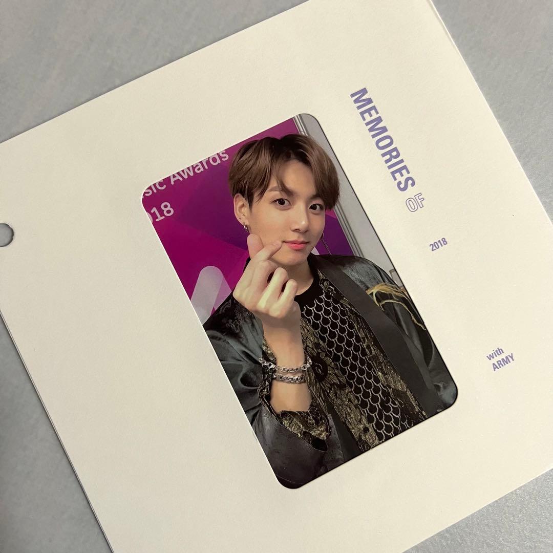 BTS MEMORIES OF 2018 Blu-ray ジョングク トレカ - メルカリ