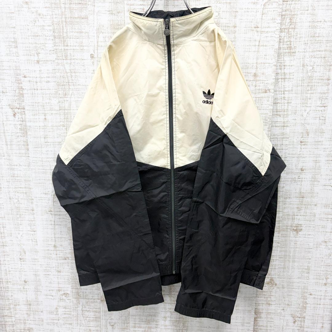 IR103《常田大希さん着類似》アディダス　ナイロンジャケット　万国旗　90s