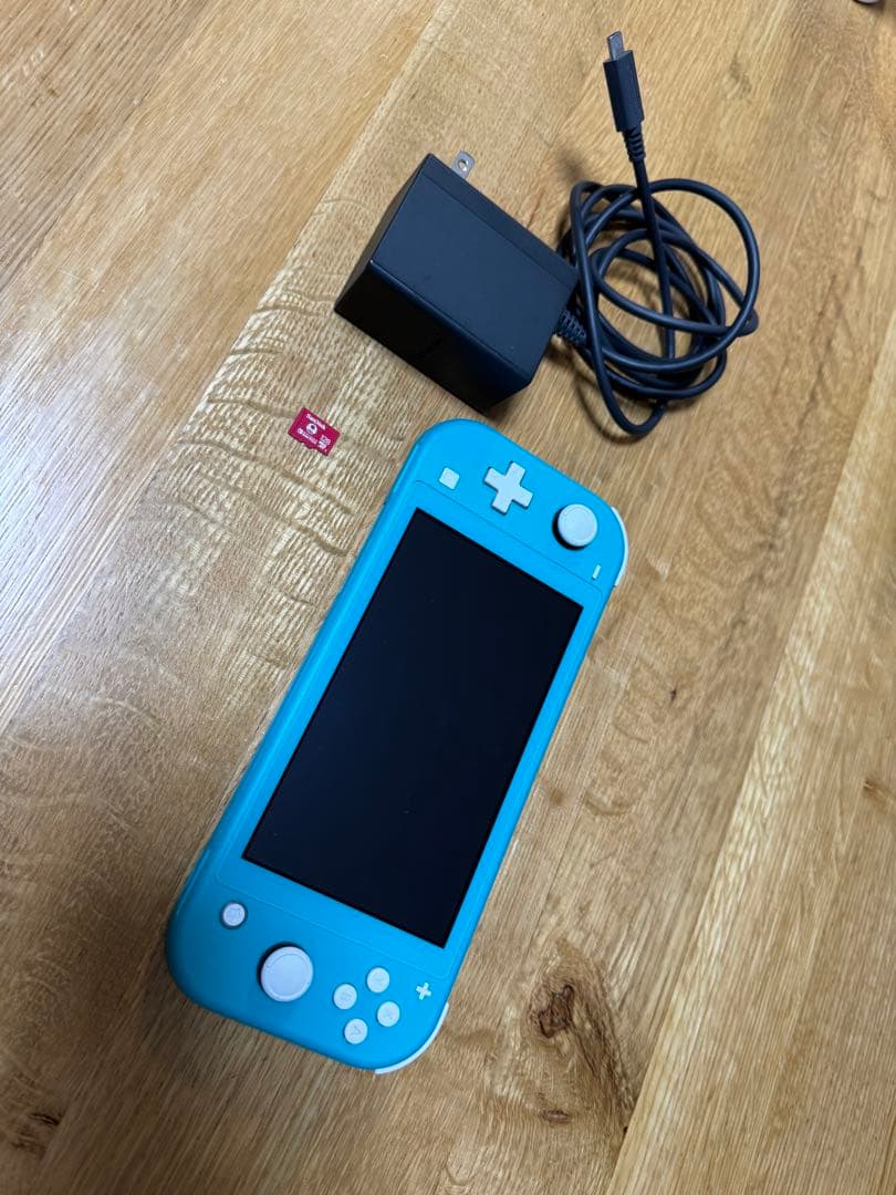 極美品まとめ売り♥Switch Lite本体アダプターカバーSDカード128