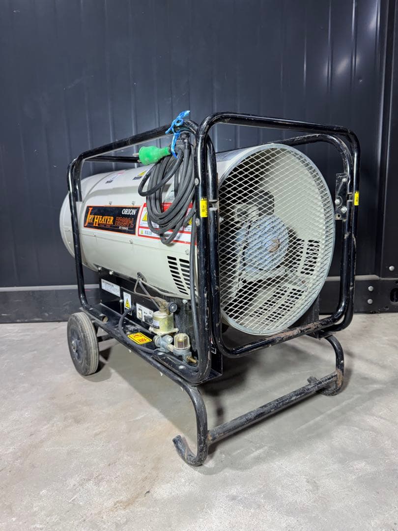 ジェットヒーター HS290-L 100V オリオン 灯油 換気 現場 ヒーター