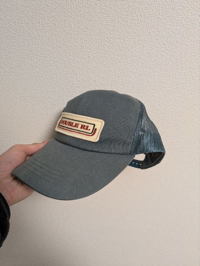 RRL ダブルアールエル Mesh ロゴパッチ トラッカー キャップ - メルカリ