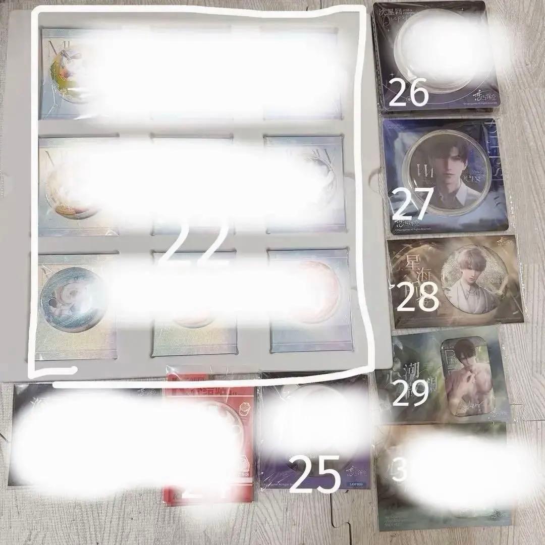 まとめ】恋と深空 中国公式グッズ 缶バッジ類 - メルカリ