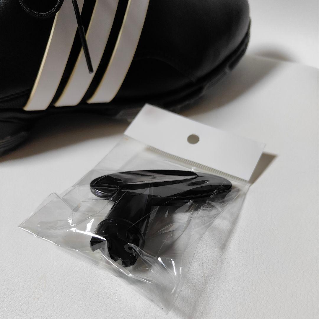 【未使用品】アディダス ゴルフシューズ　黒 ブラック　26.5cm