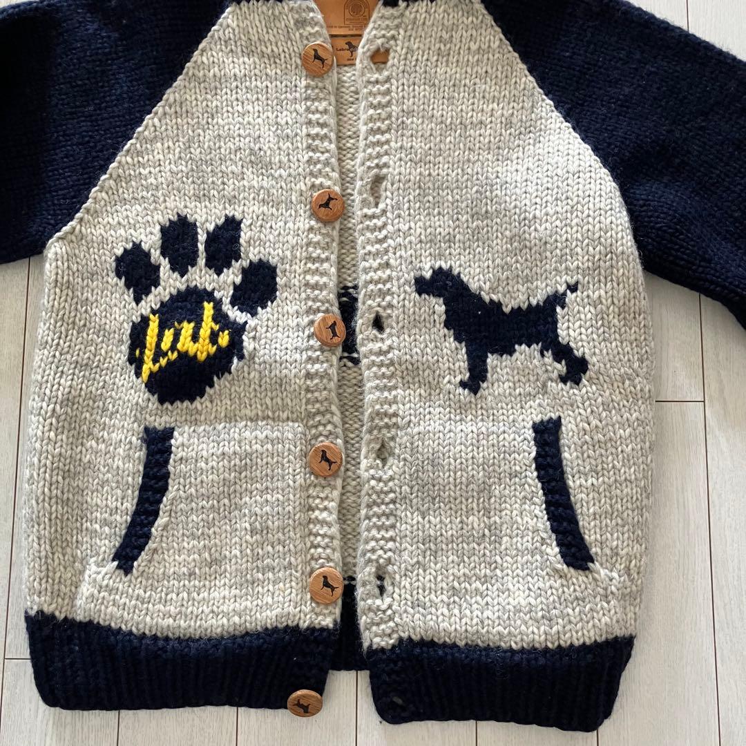 希少✨ラブラドールレトリバー カナディアンセーター カウチンセーター