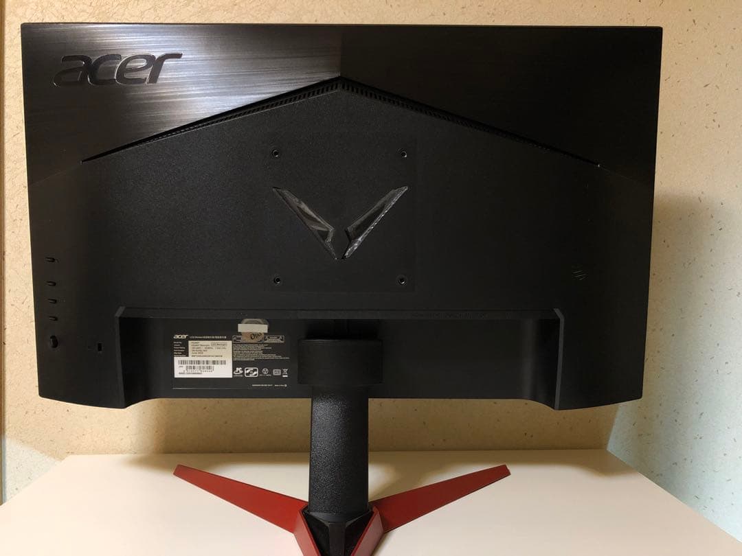 Acer ゲーミングモニター23.8インチ フルHD 165Hz 0.5ms