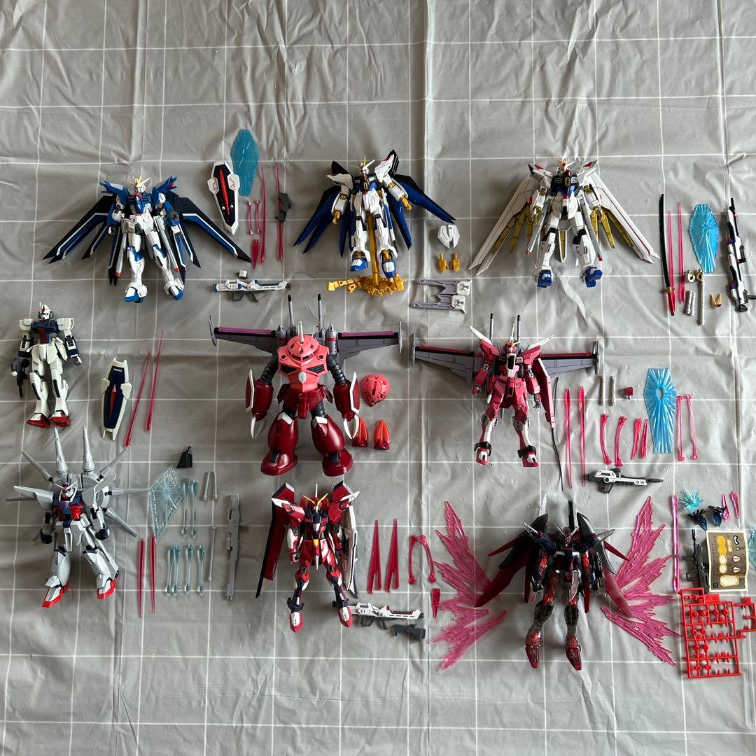 (説明文確認お願いします)ガンダムSEED系　ガンプラジャンクセット 機動戦士ガンダムSEED系 旧1/100 4体セット ジャンク ガンプラ｜Yahoo