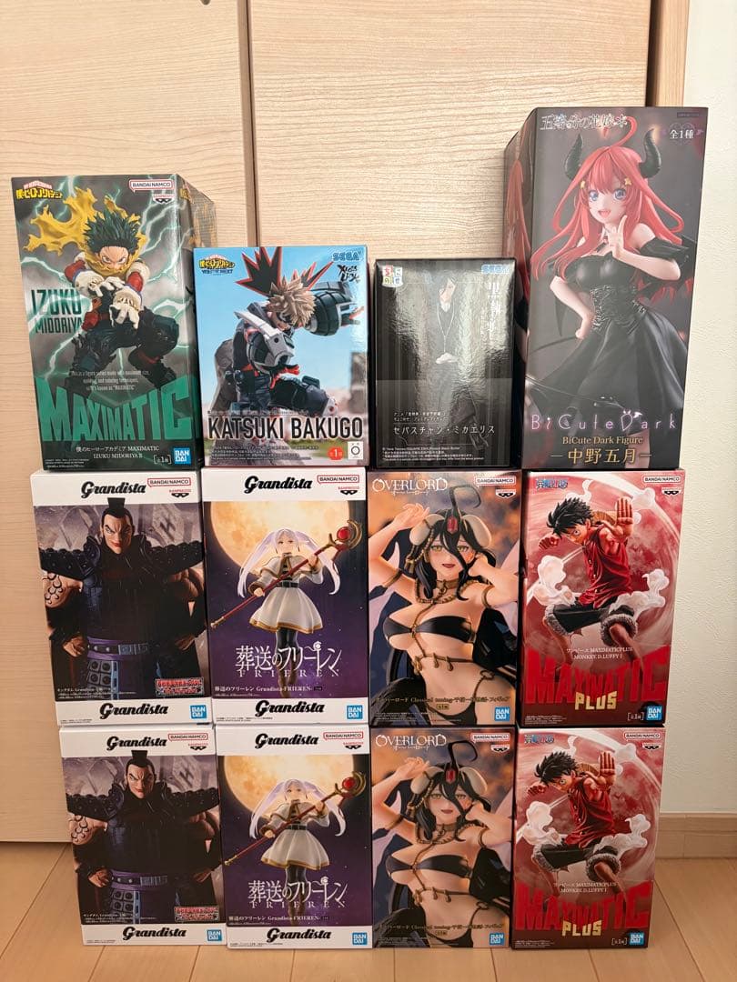 最新プライズ 新品 未開封 フィギュア まとめ売り 12体 セット - メルカリ