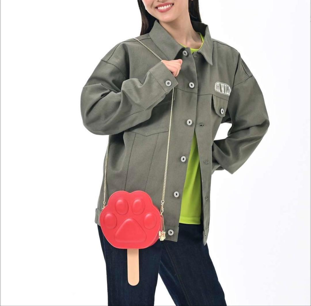 新品】ニック・ワイルド ショルダーバッグ チャーム付き アイス