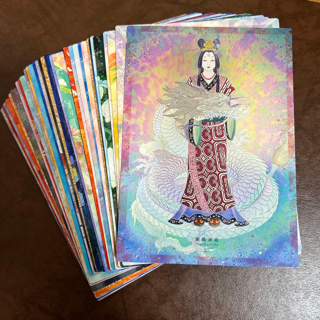 龗（おかみ）カード 草場一壽工房(36枚カードデッキとメッセージブック