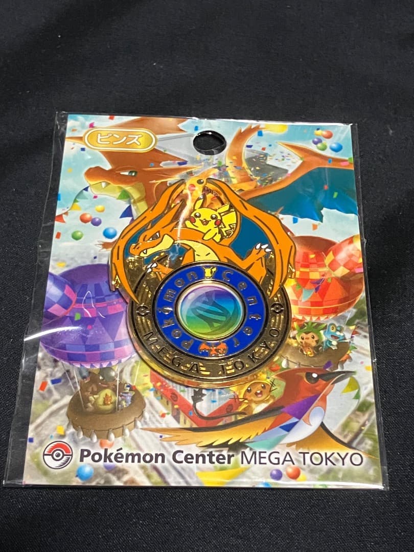 ポケモンセンターメガトウキョー ピカチュウ＆リザードン ピンズ