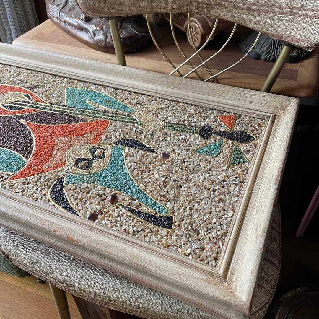 レア！特大50sアメリカアンティーク ハーレークイーン壁掛けUSA