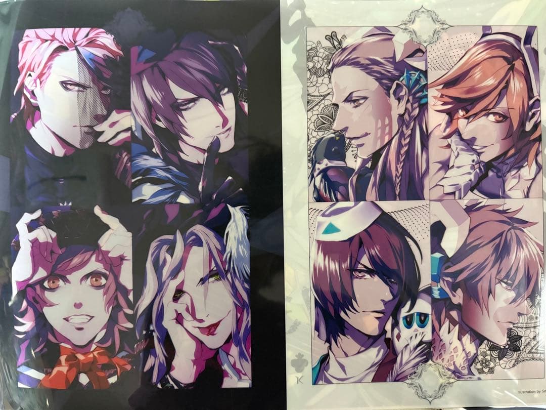 咎狗の血、Lamento、sweet pool等 キラルナイト クリアポスター - メルカリ