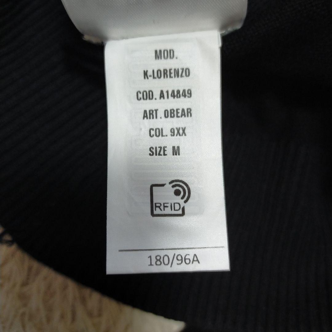 深水光太着用】DIESEL K-Lorenzo ニットポロシャツ ブラック 黒