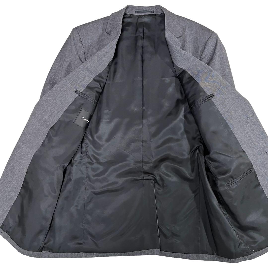 Theory セオリー セットアップ スーツ ボックスタグ 現行 グレー L相当