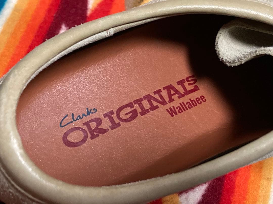 Clarks クラークス ワラビー 10.5 28.5cm メープルスエード