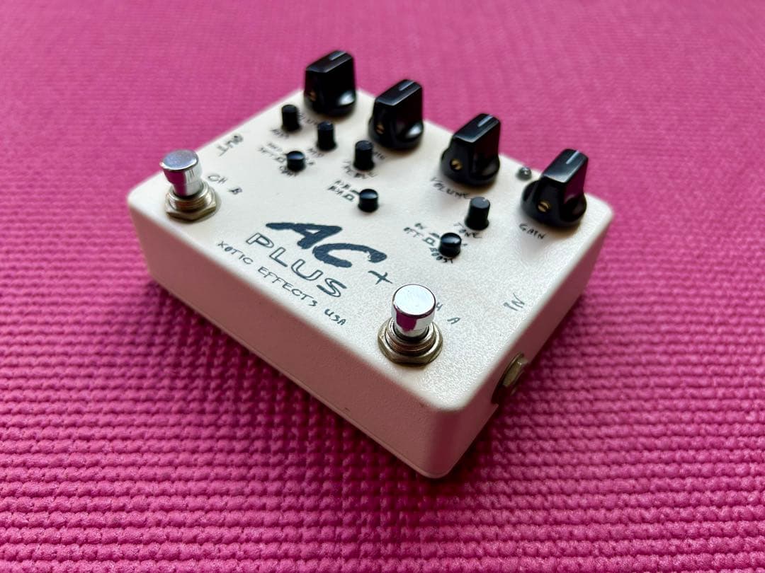 期間限定最安値Xotic Effects AC+ PLUS 手書きシリアル