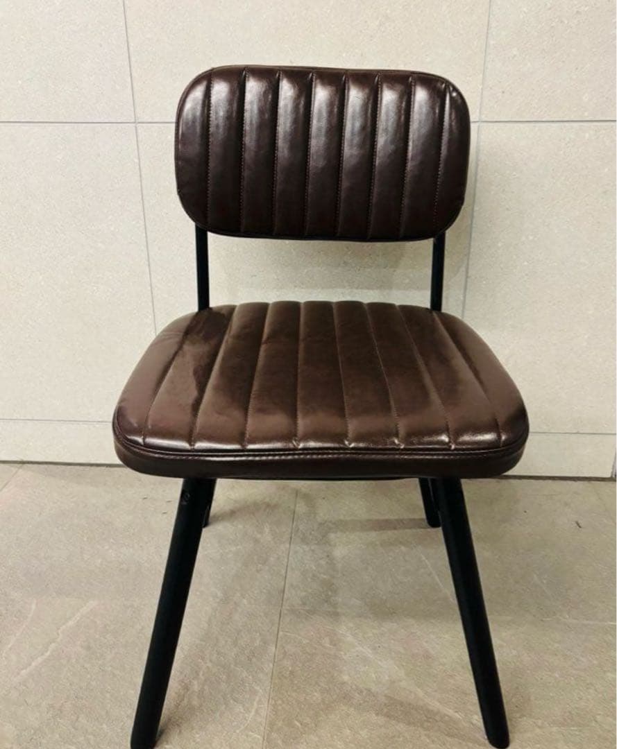 モデルルーム配置品／ニトリ チェア Nシールド ダークブラウン - メルカリ