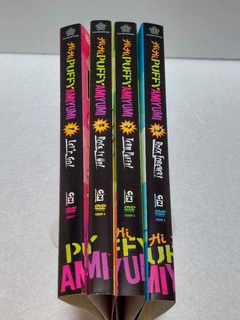 Hi Hi PUFFY AMIYUMI LET'S GO！ 全４巻 レンタル落ち