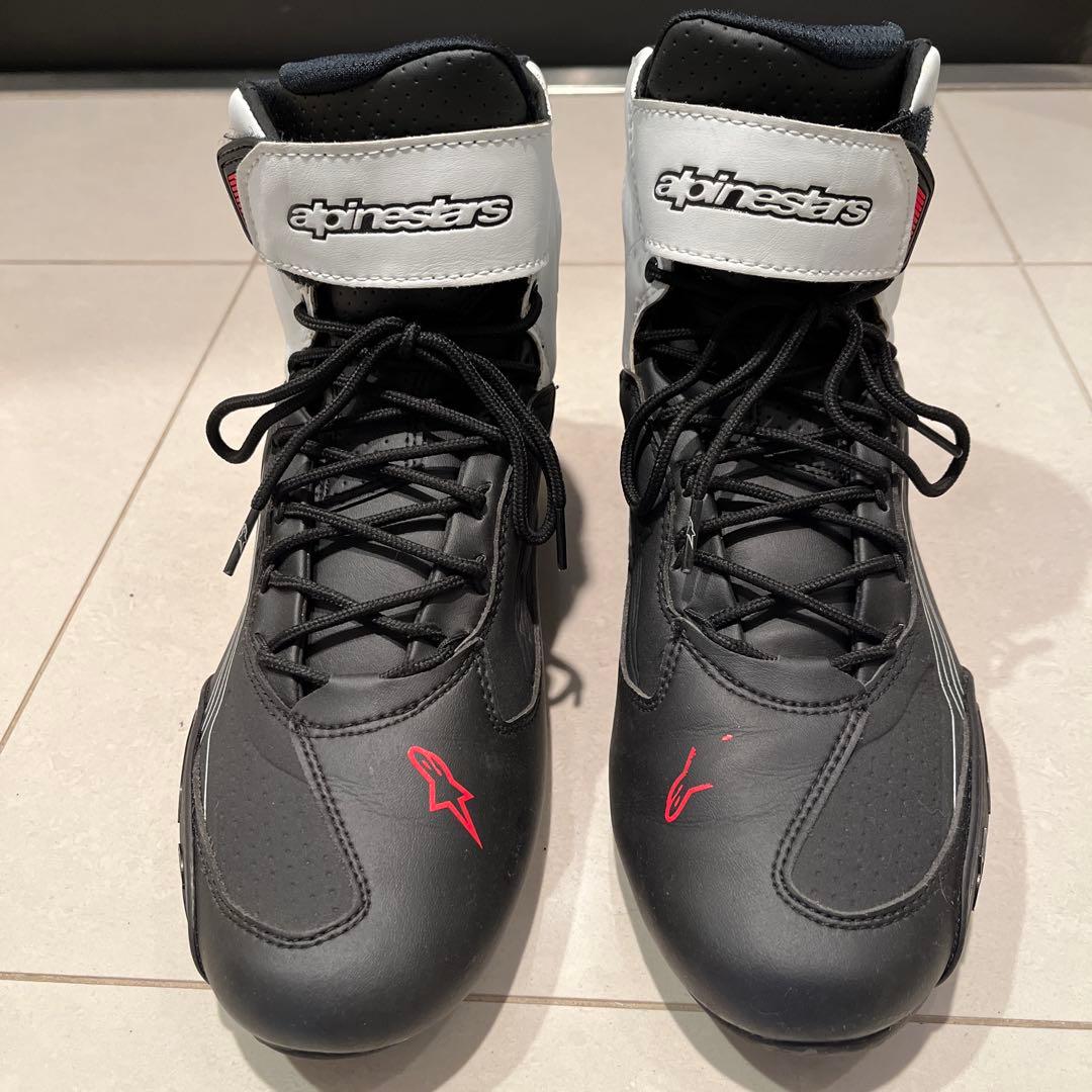 Alpinestars バイク用ブーツ ブラック/ホワイト/レッド 27.5cm