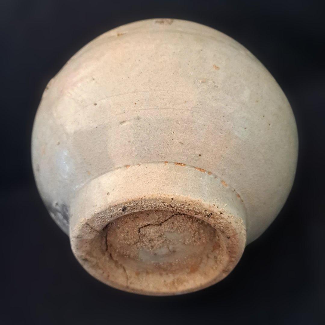 特別出品！ これぞ骨董！」 李朝 白磁徳利 (幅13cm 高さ20cm) 骨董