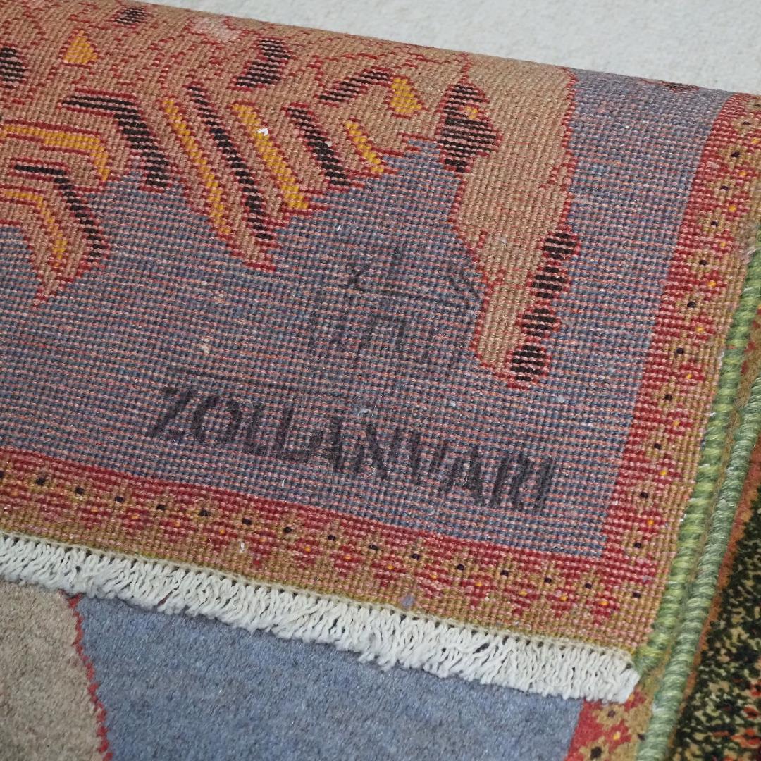 オールド・ギャッベ　ゾランヴァリ製　0.90×0.59m